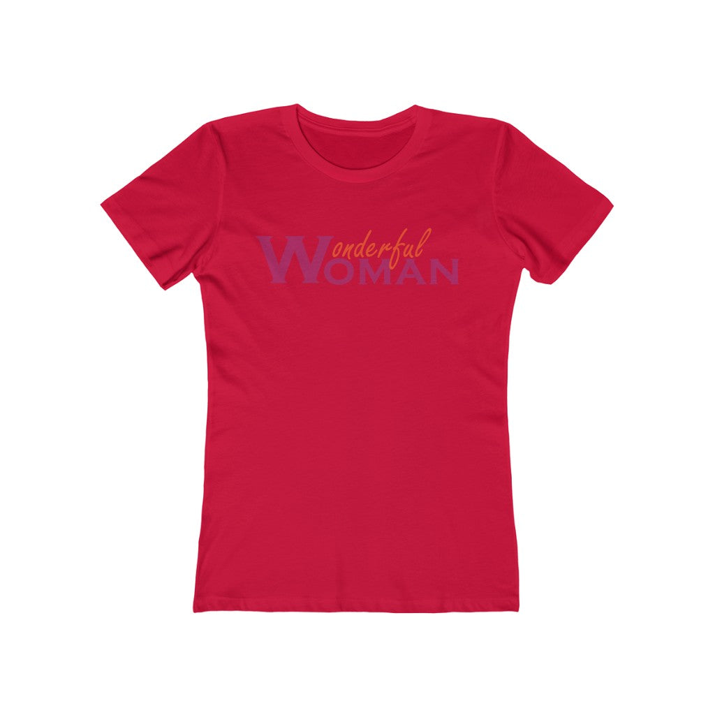Wonderful Woman The Boyfriend Tee