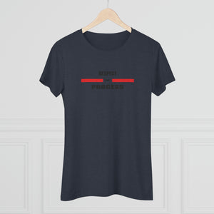 Respect The Process Women's Triblend Tee