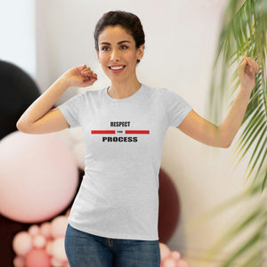 Respect The Process Women's Triblend Tee